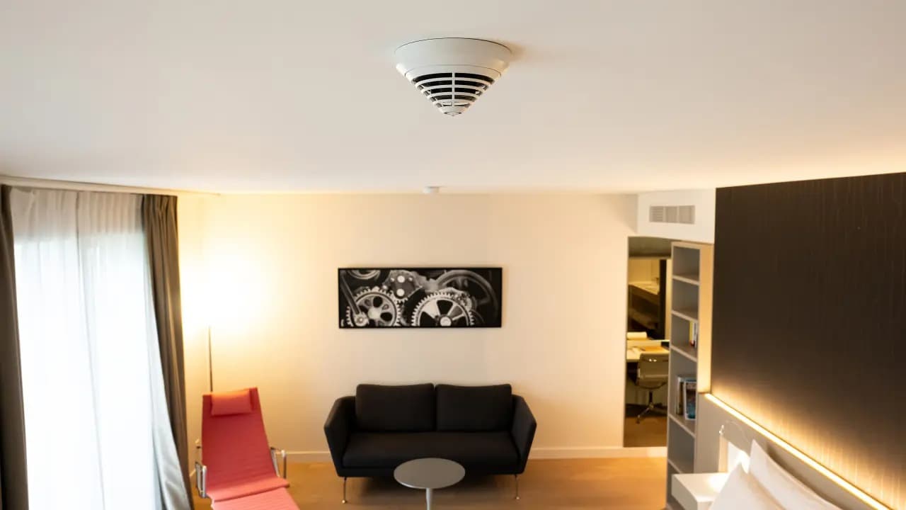 Reliable Fire Detection in a Discreet Timeless Design for a Hotel in Vevey