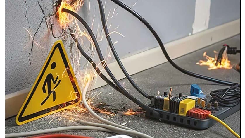 Electrical Arc Faults and Fire Propagation in High-Density Power Systems