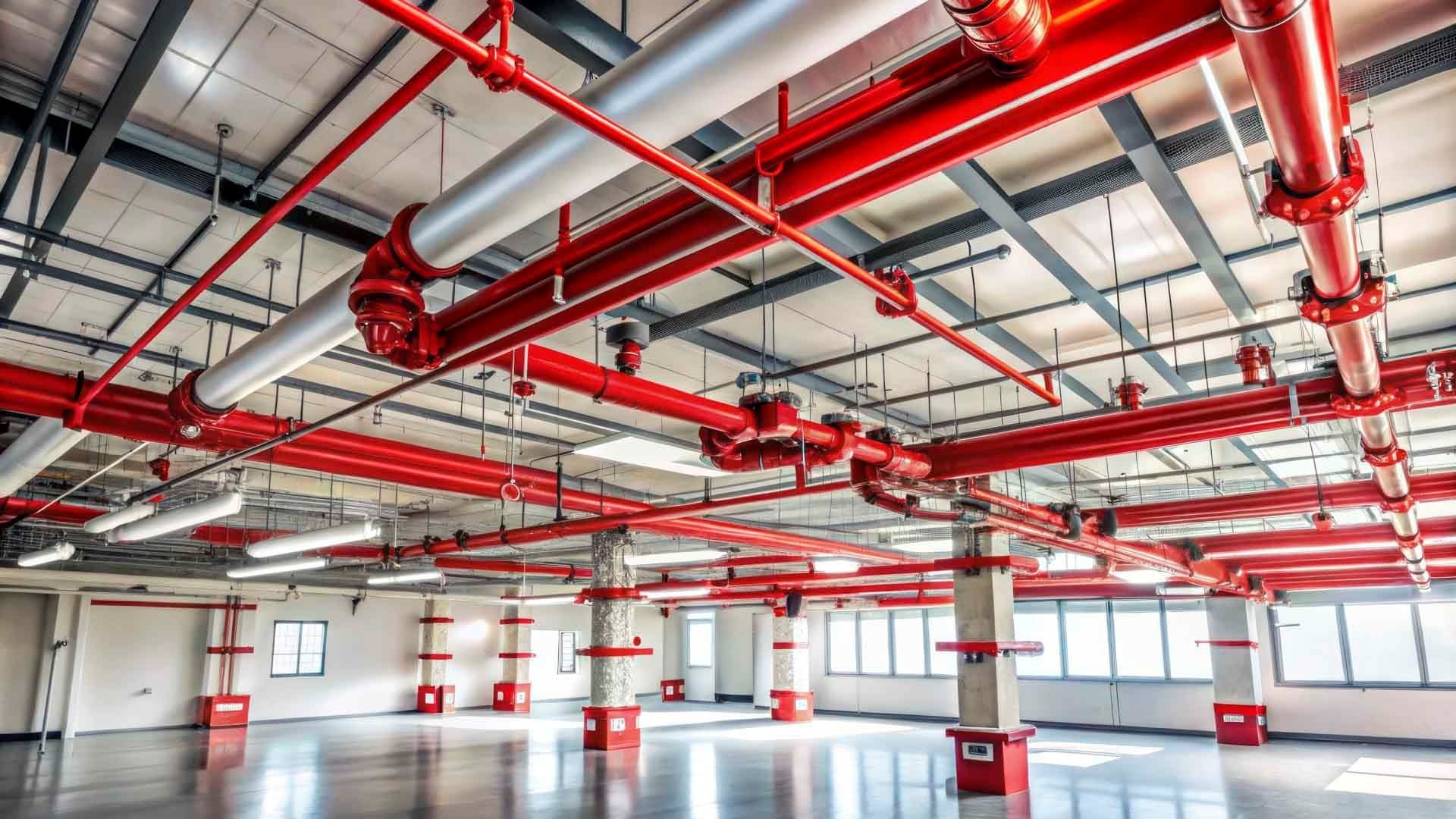 Design and Optimization of Automatic Sprinkler Systems in High-Risk Buildings