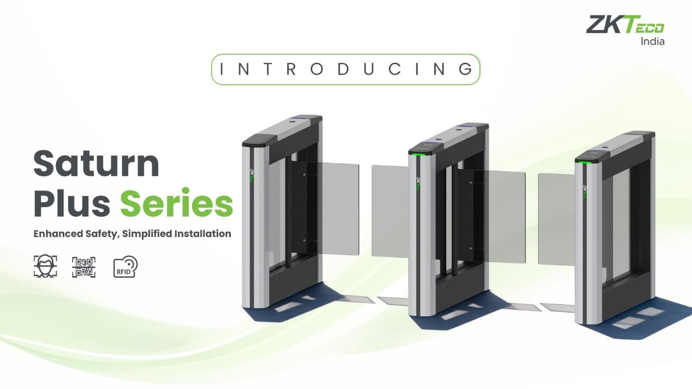 Impressive design, reliable security. Secure your entry points with our Smart Swing Barriers!