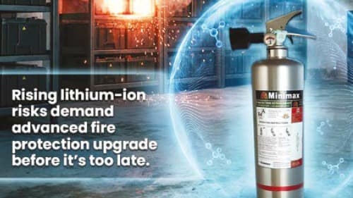 Future-Ready Fire Safety: Minimax Introduces Advanced Lithium-Ion Battery Fire Extinguishers for India
