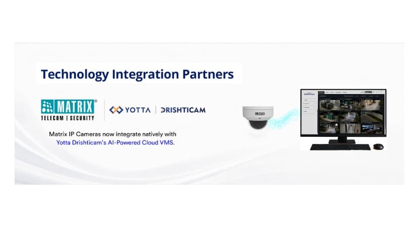 Matrix and Yotta Partner to Deliver AI-Powered Cloud Video Surveillance for Modern Enterprises